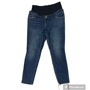 Old Navy Maternity Full-Panel Rockstar Super Skinny Jeans Size 18 Long
